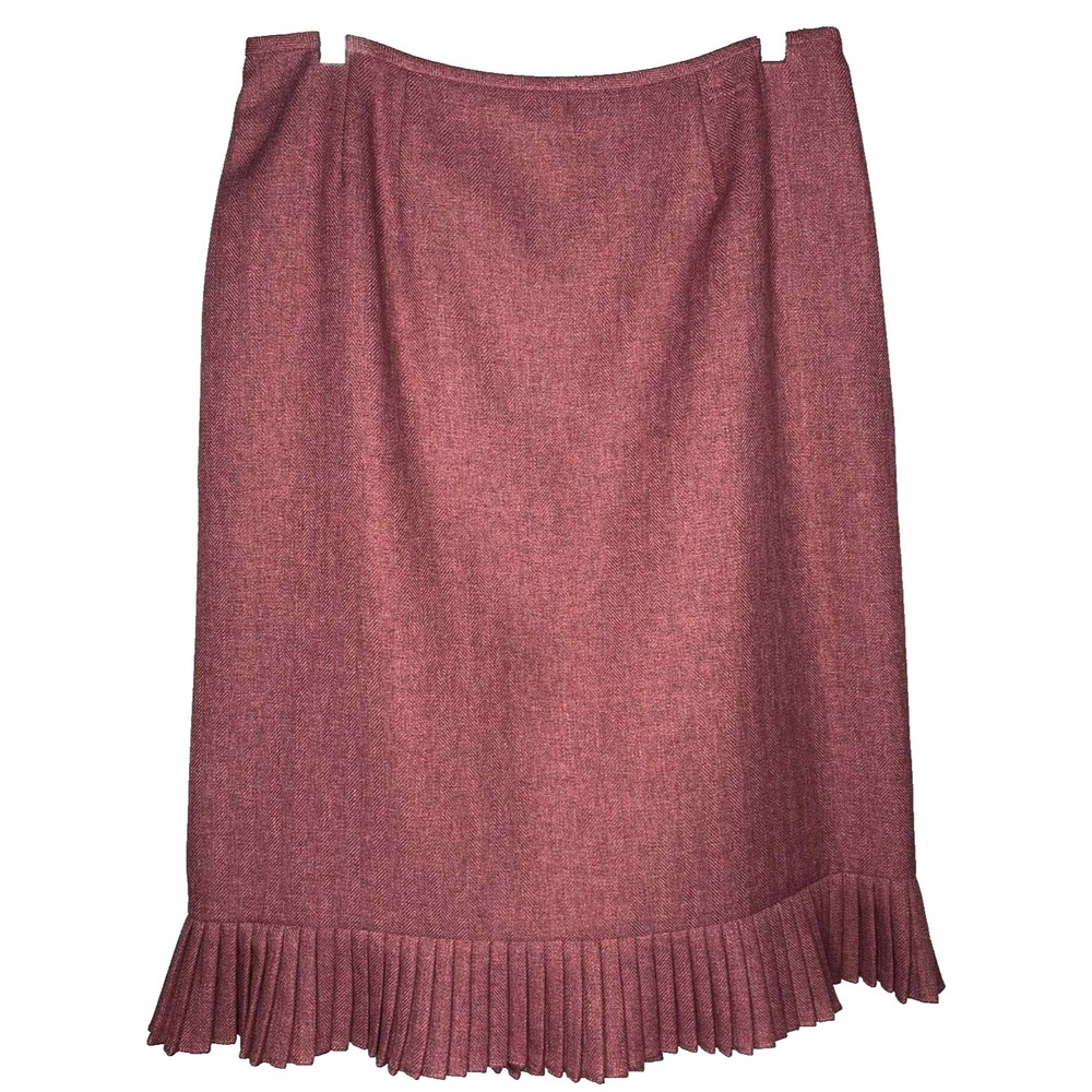 Le Suit Pencil Skirt Women's Size 14 Knee Length blush pink balletcore‎ career